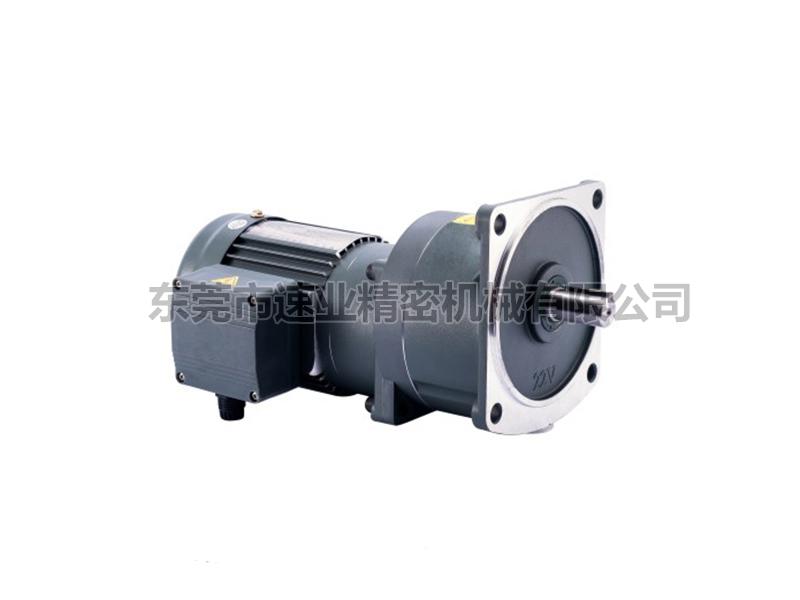 GV立式高速比附三相、單相鋁殼（剎車)縮框型齒輪減速馬達